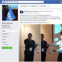 Presentación de un artículo en el IEEE CONCAPAN 2018 XXXVIII Convención de Centroamérica y Panamá (Noviembre de 2018)